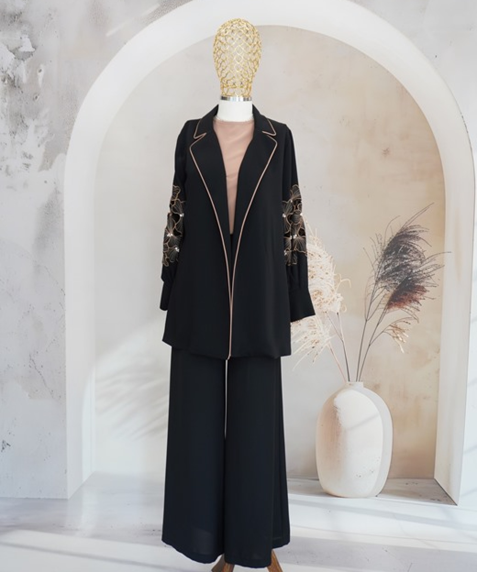 MİARUJ YANI BİYELİ PANTOLON