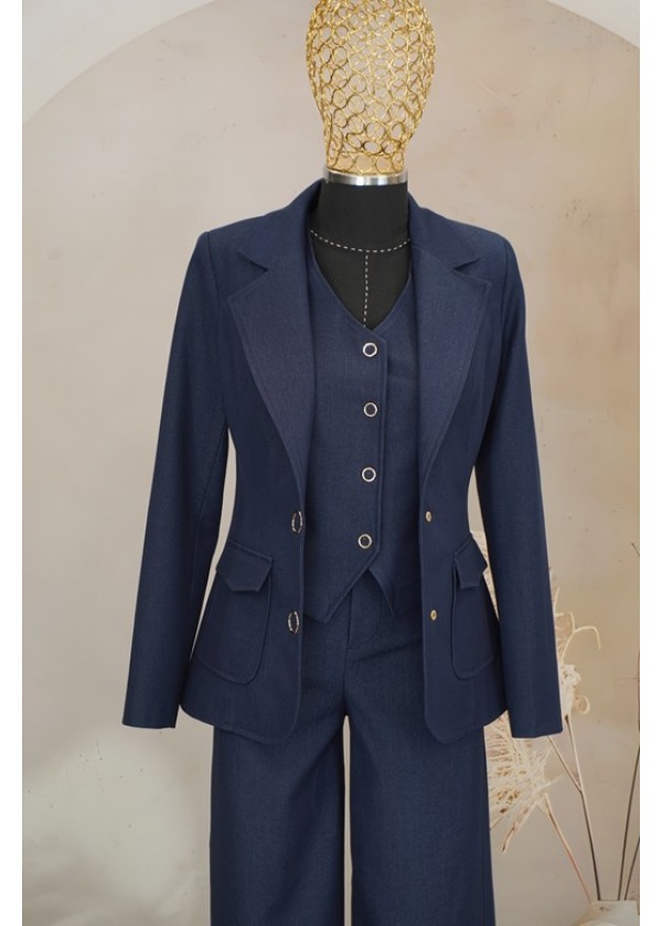MİRANDA LİFE ÇITÇITLIDETAYLI BLAZER CEKET